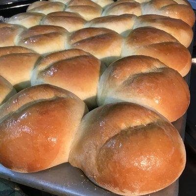 Don't miss out on our homemade dinner rolls, served every Sunday!