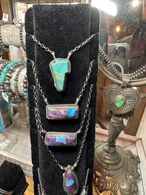 Beautiful turquoise pieces