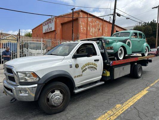 Vintage Vehicle Towing