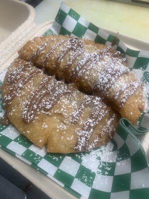 Date Walnut Dulce de Leche Empanadillas