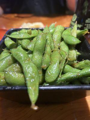 Spicy edamame