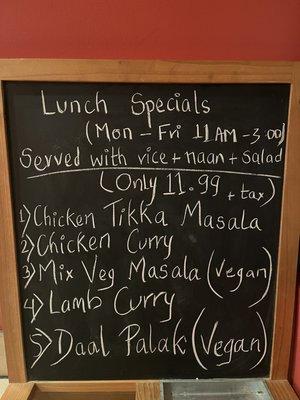 Lunch Special