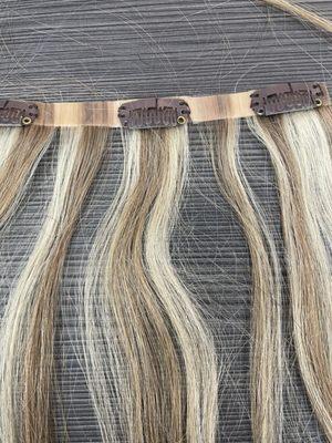 Bad quality hair extensions - falling apart chunks missing from the shedding