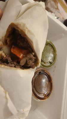 Lamb wrap.