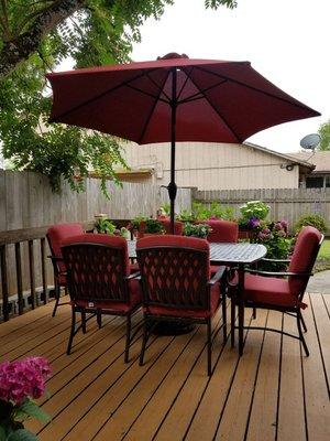 Outdoor patio