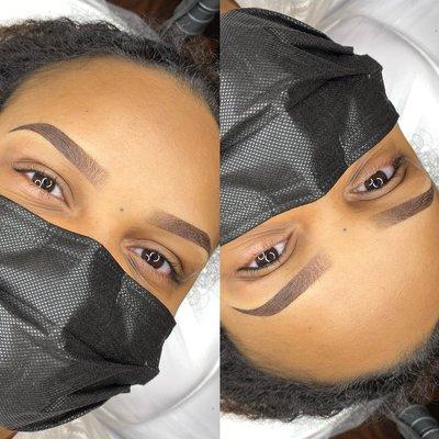 Ombré Powder Brows