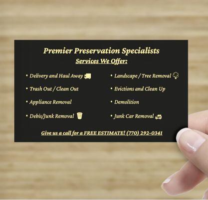 Premier Preservation Specialists