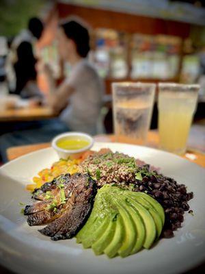 Mexican quinoa salad.