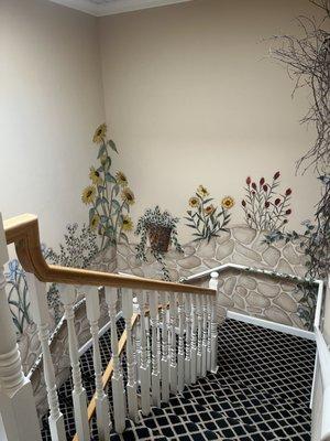 adorable painted staircase