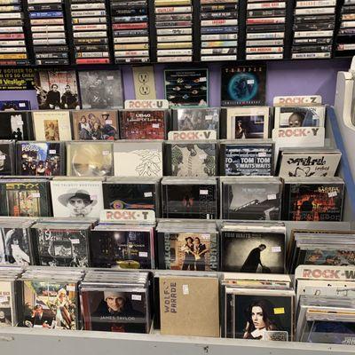 CD section @ Last Vestige on Quail St.