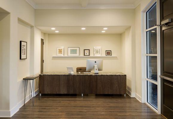 Completely modern approach to healthcare reception. Courteous, cheerful and professional