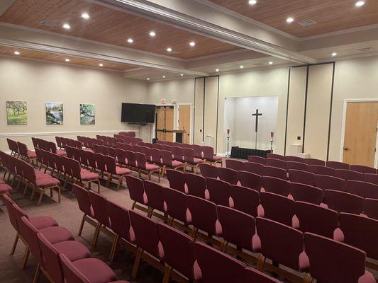 Chapel at Diablo Valley Funeral Home, 1390 Monument Blvd, Concord.