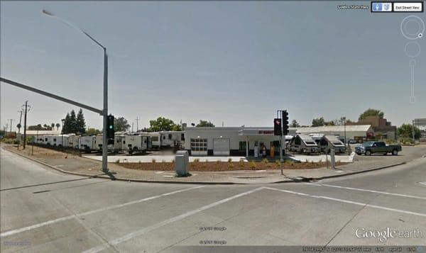 Street view at corner of Hwy 99 and Hwy 20 (Colusa Hwy)