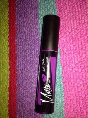 L.A girl matte flat finish pigment gloss! The best!