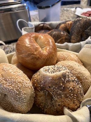 FRESH bagels. The best.