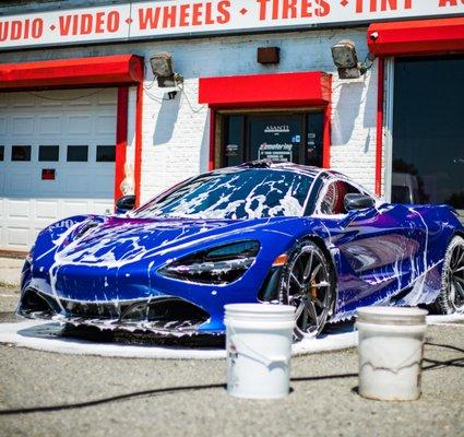 McLaren 720S Foamed Up