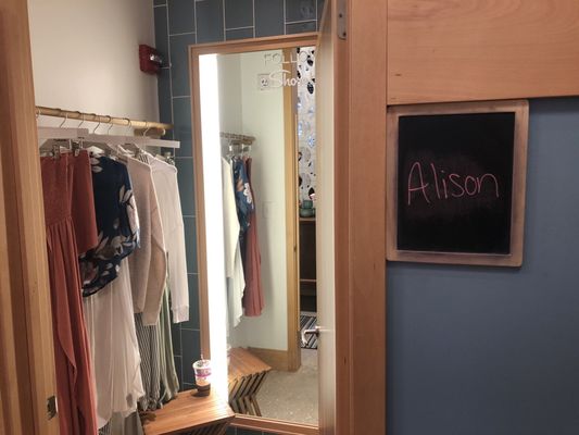 Dressing room