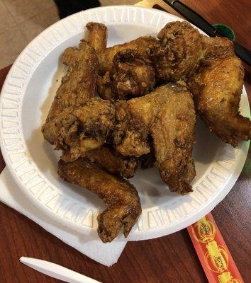 6 wings for $6.95