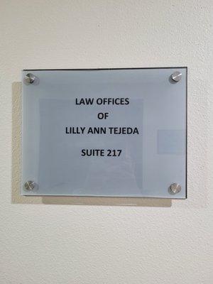 Office sign