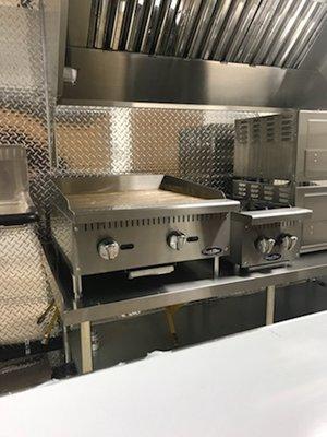 Custom Food Trailer Set-Up!