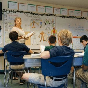 Rigorous Academic Program in Day School for Boys Grades 3-8