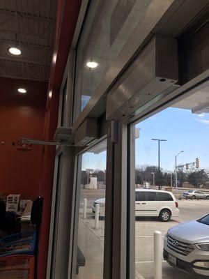 Magnetic Locks installation acsess control job for gas station south dallas