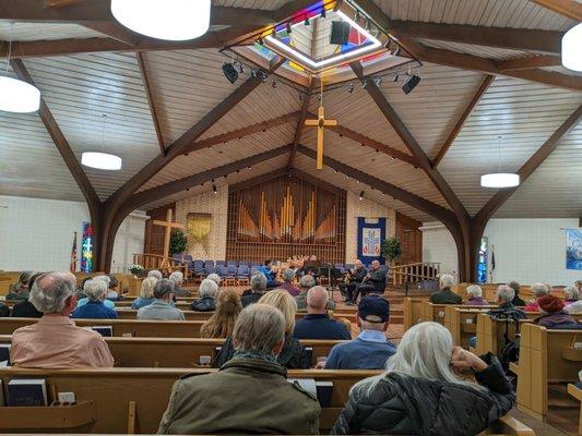 Concert by the Wind Quintet.