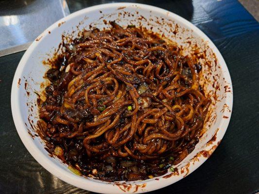 Jajangmyun or Jajangmyeon or Ja Jang Myun