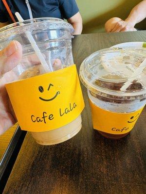 Dabang coffee & Earl grey ice tea