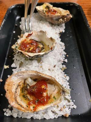 BBQ'D Oysters "Tomales Bay"