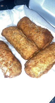 Italian beef egg roll,jerk egg rolls