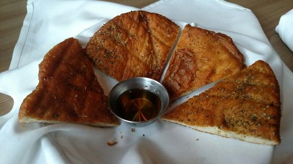 Indian Fry Bread with agave nectar