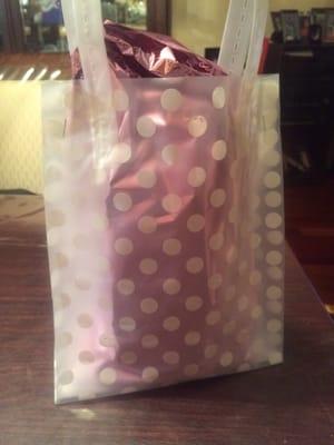 My dermatologist has my meds delivered to me free of charge by a driver in a cute little gift bag. Does yours? Lol