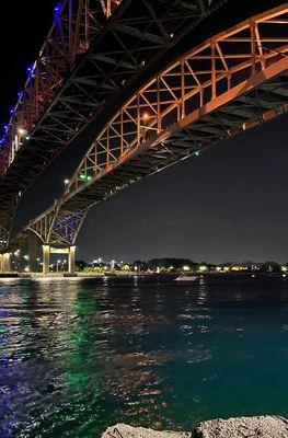 We are based in Port Huron,MI check out our beautiful water and bridge!!