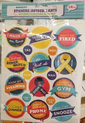 Adult stickers