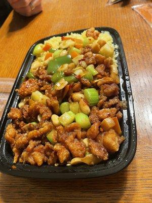 Kung pow chicken combination