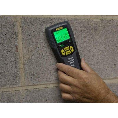 moisture meter - check for wet foundation walls