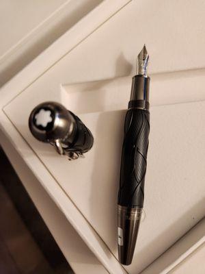 Montblanc Brothers Grimm pen uncapped