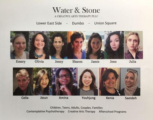 Professionals at Water & Stone