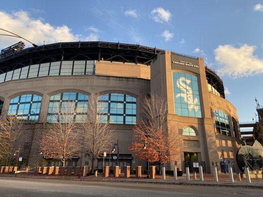 Guaranteed Rate Field at Golden Hour