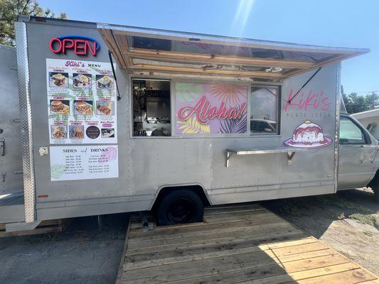 Our food truck is parked at the Chevron (Slim Olson's parking lot just North of SIPS)