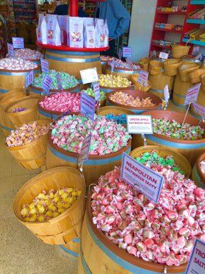 Salt Water Taffy so many flavors