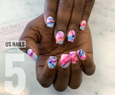 Marble + SNS ( specialized nails are by appointment only!)