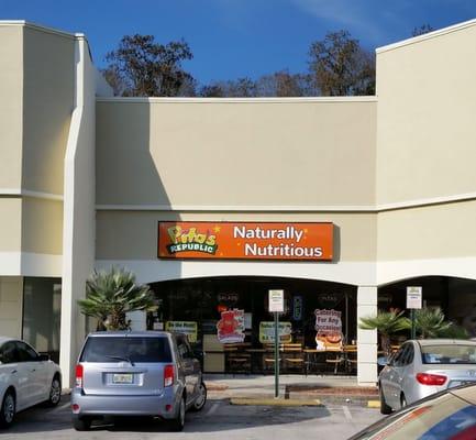 Pita's Republic located directly across N. Dale Mabry Highway from Sweet Tomatoes. Same shopping center as Shapes.