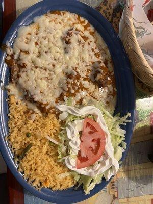 Enchiladas Rancheras