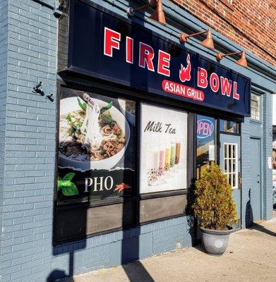 Storefront for Fire Bowl