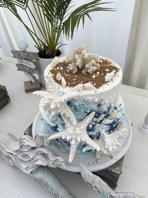 Beautiful Sea Theme Cake