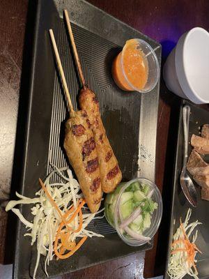 A7. Chicken Satay came with 4 but ate 2 already