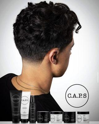 Check out our hair product line! Visit capsbarbershop.com