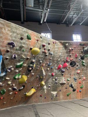 Bouldering room